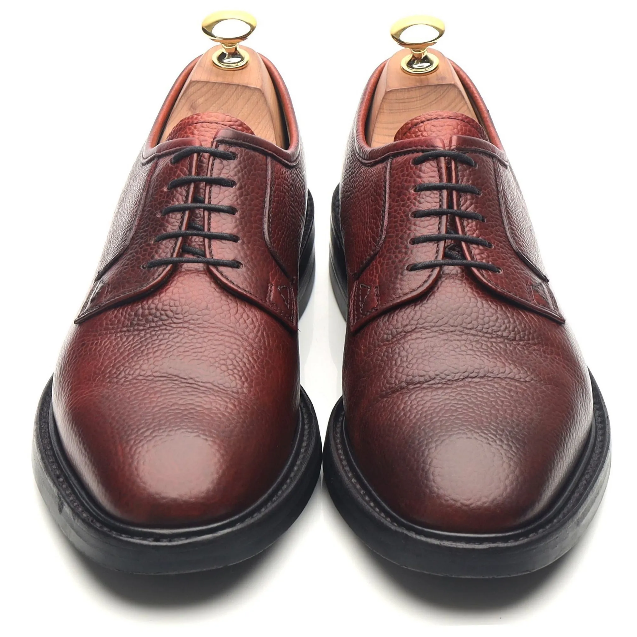 'Pytchley' Burgundy Leather Derby UK 6.5 F