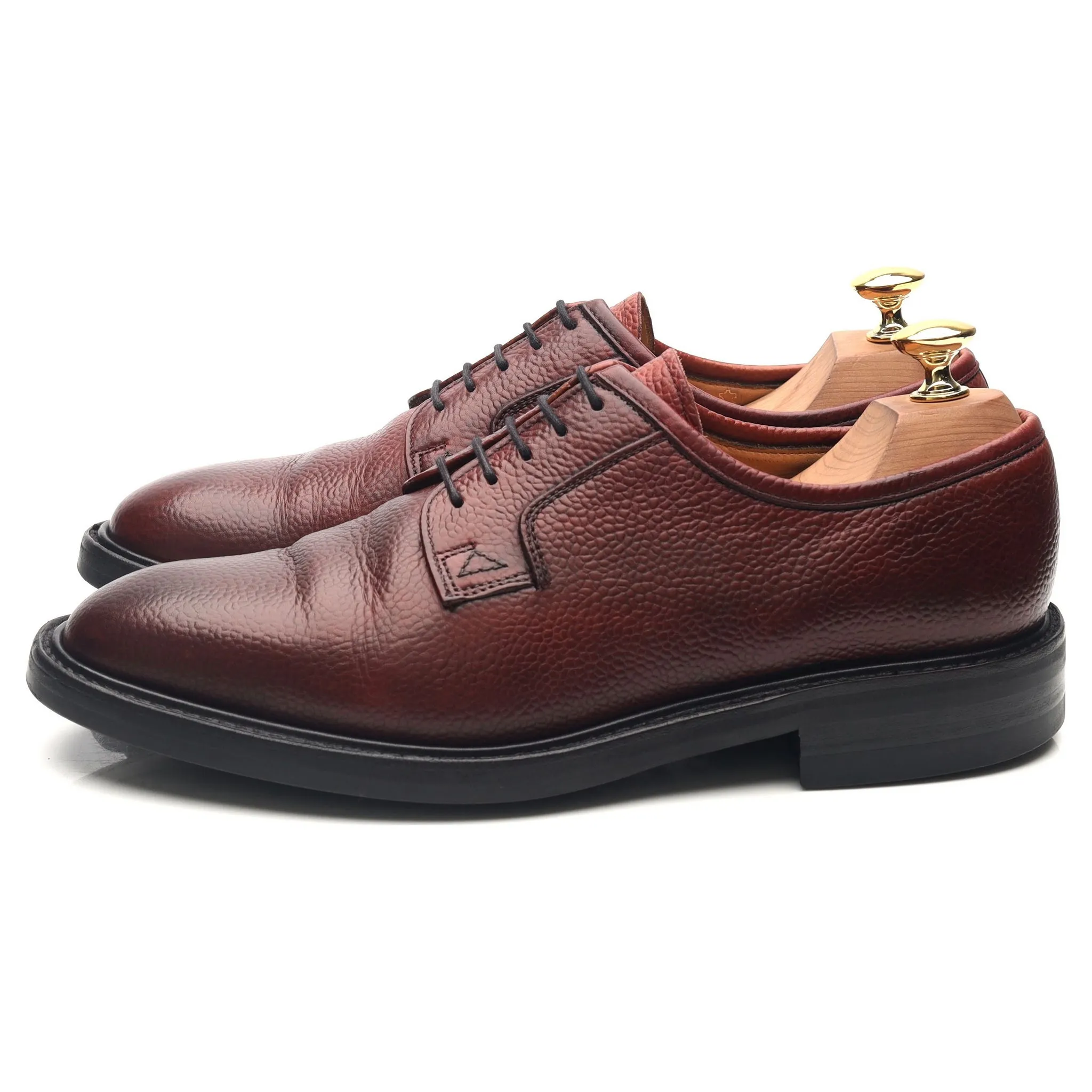 'Pytchley' Burgundy Leather Derby UK 6.5 F