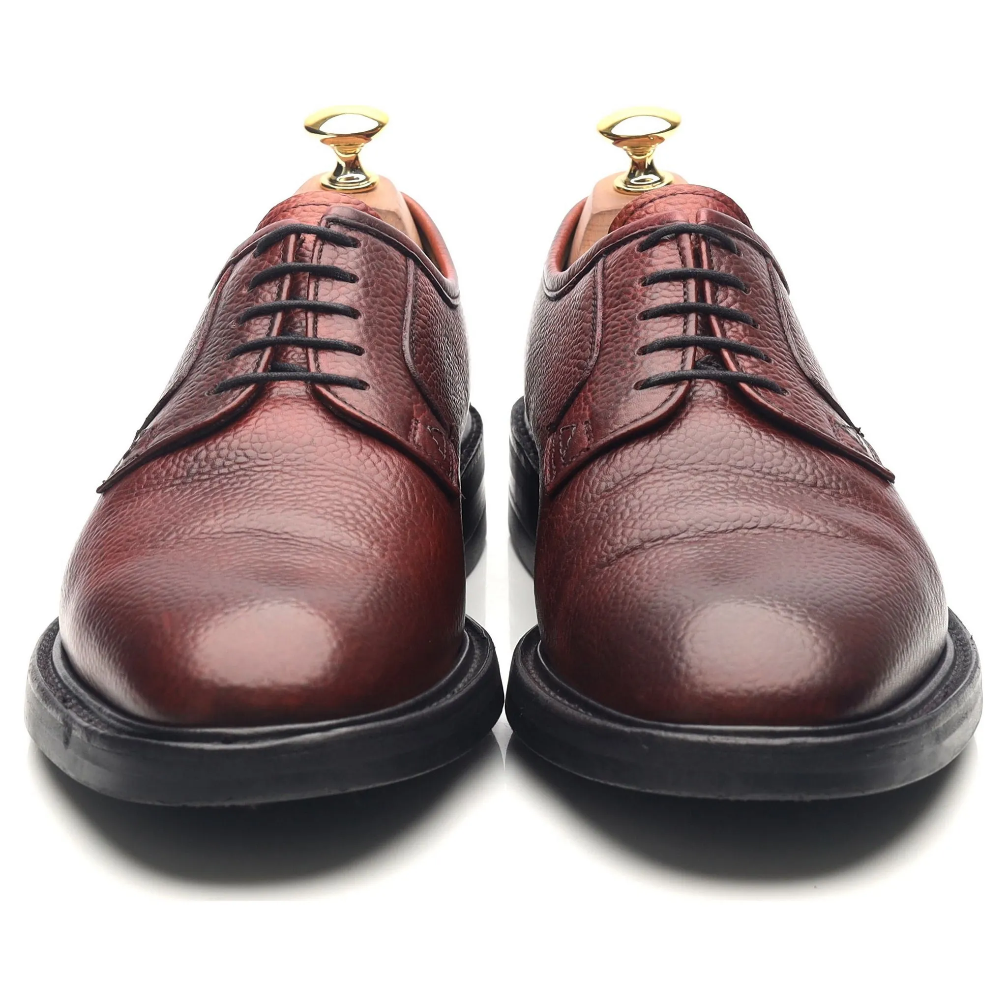 'Pytchley' Burgundy Leather Derby UK 6.5 F