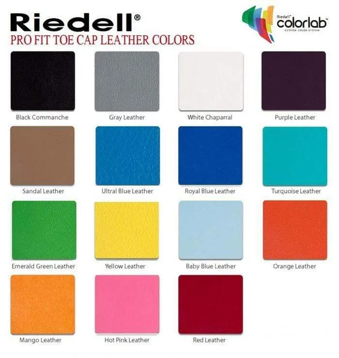 Riedell Leather Toe Cap (PAIR)
