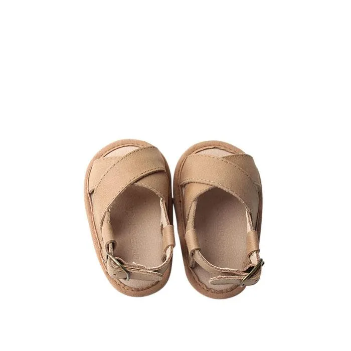Saddle - Cross Sandal - US Size 2-4 - Soft Sole