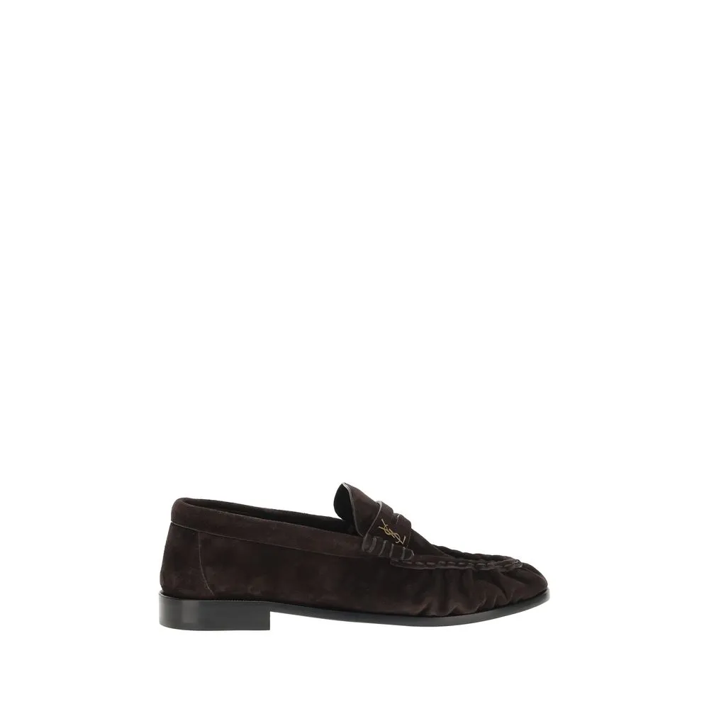 Saint Laurent Suade Loafers