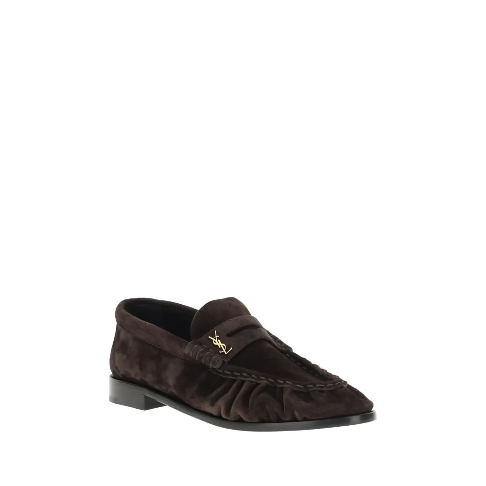 Saint Laurent Suade Loafers