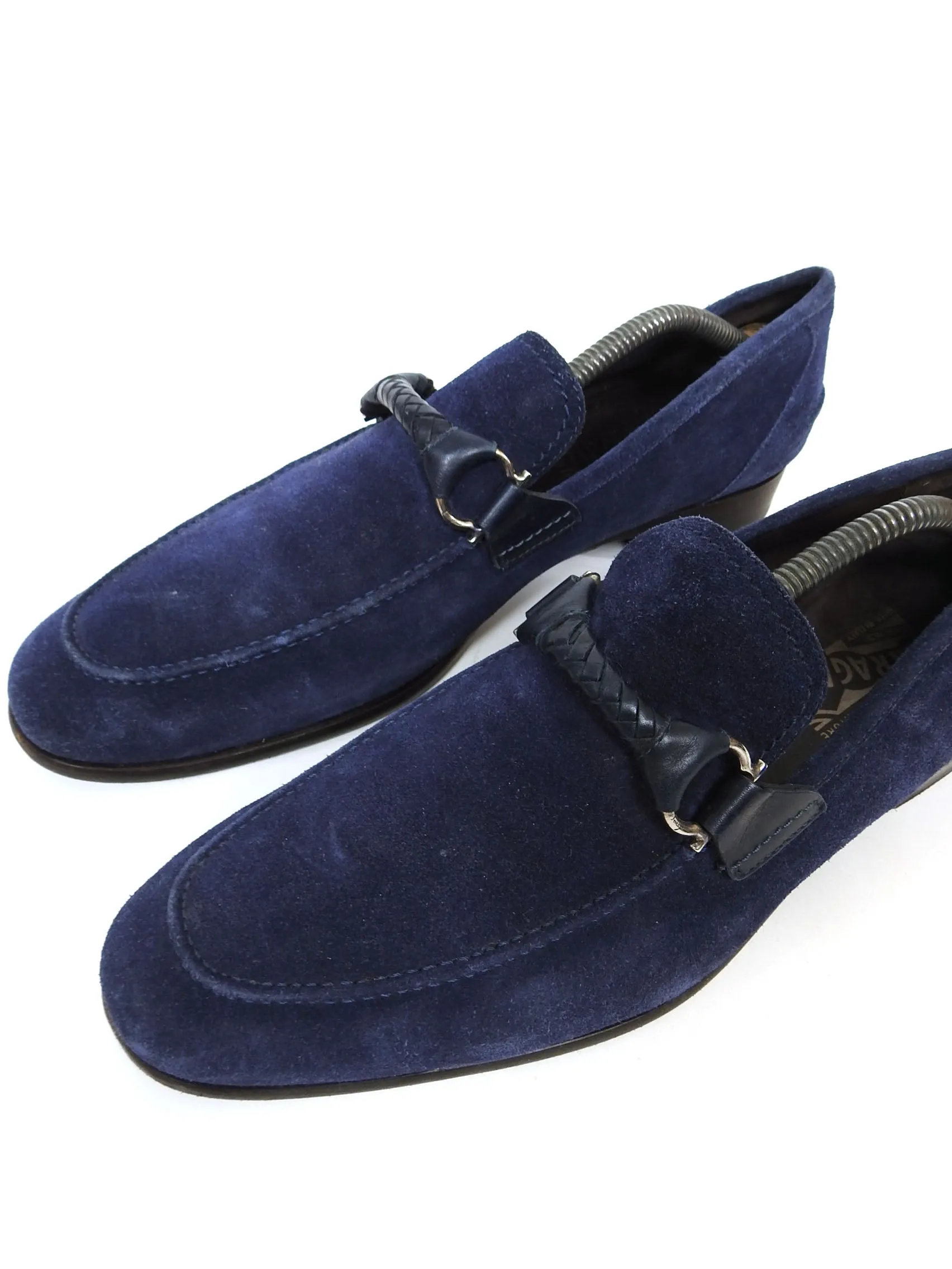 Salvatore Ferragamo Suede Loafers Size 12
