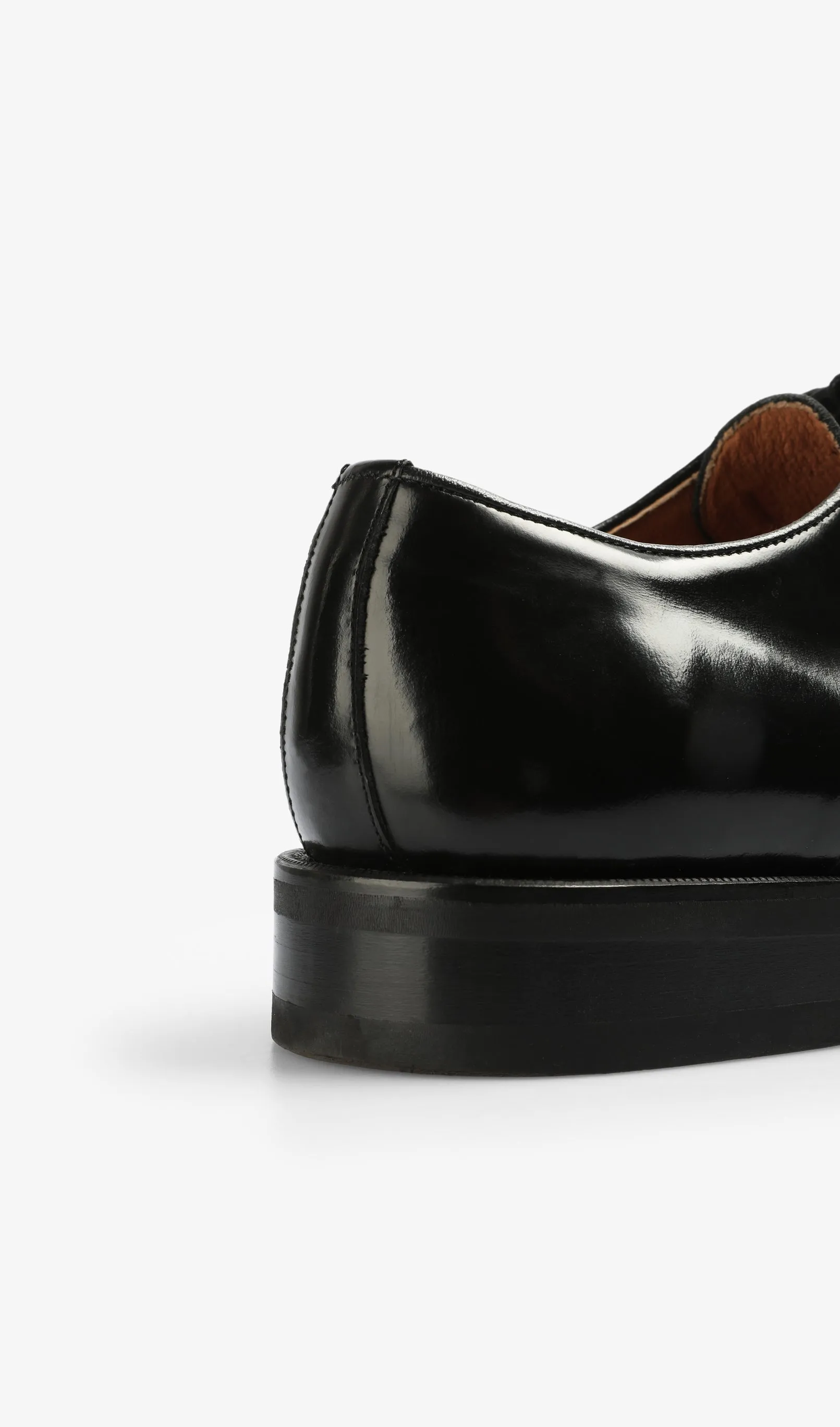 SAPATOS DERBY EM PELE