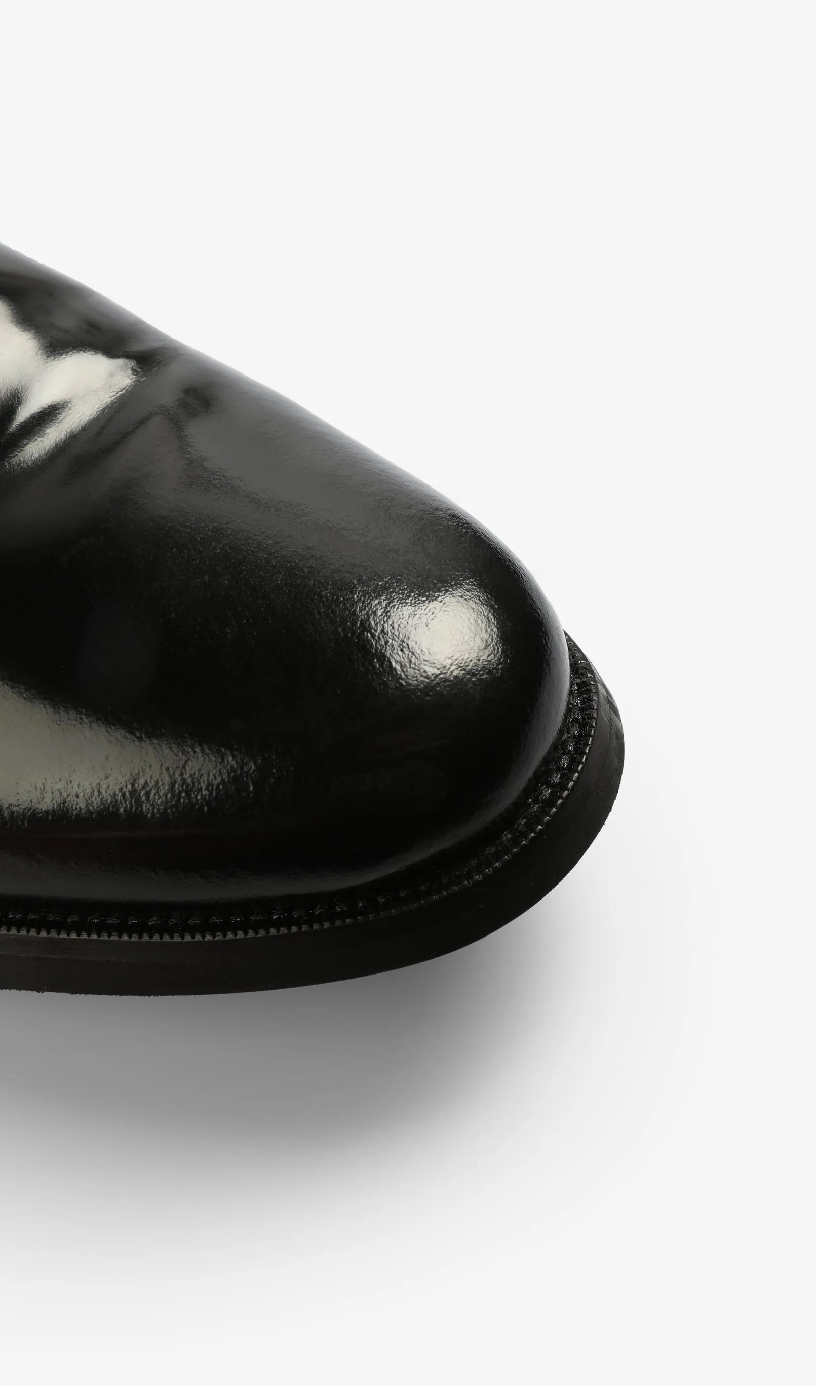 SAPATOS DERBY EM PELE