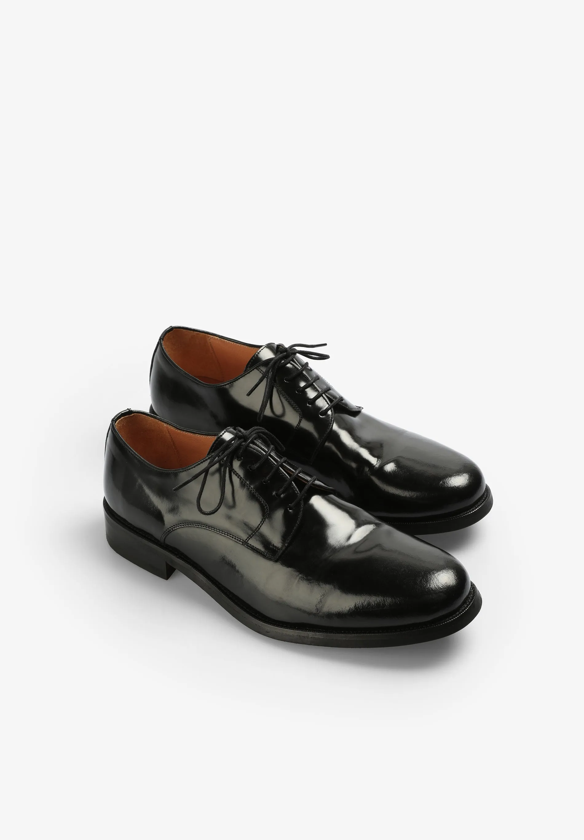 SAPATOS DERBY EM PELE