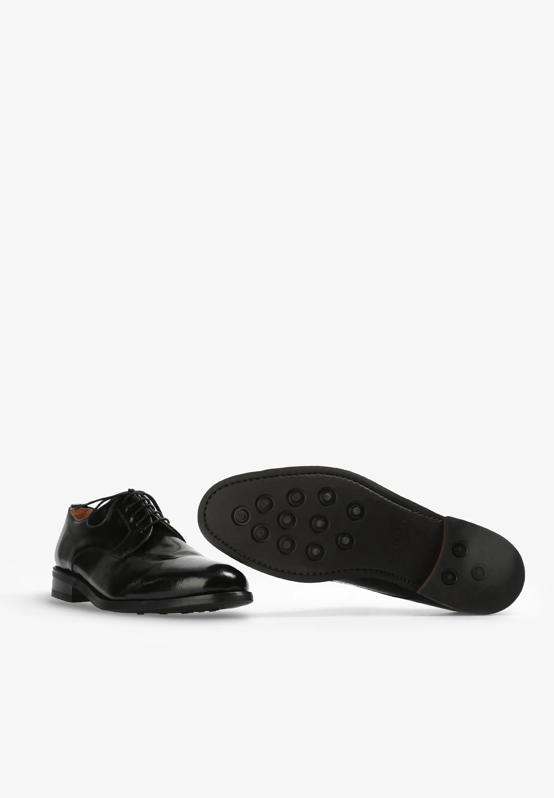 SAPATOS DERBY EM PELE