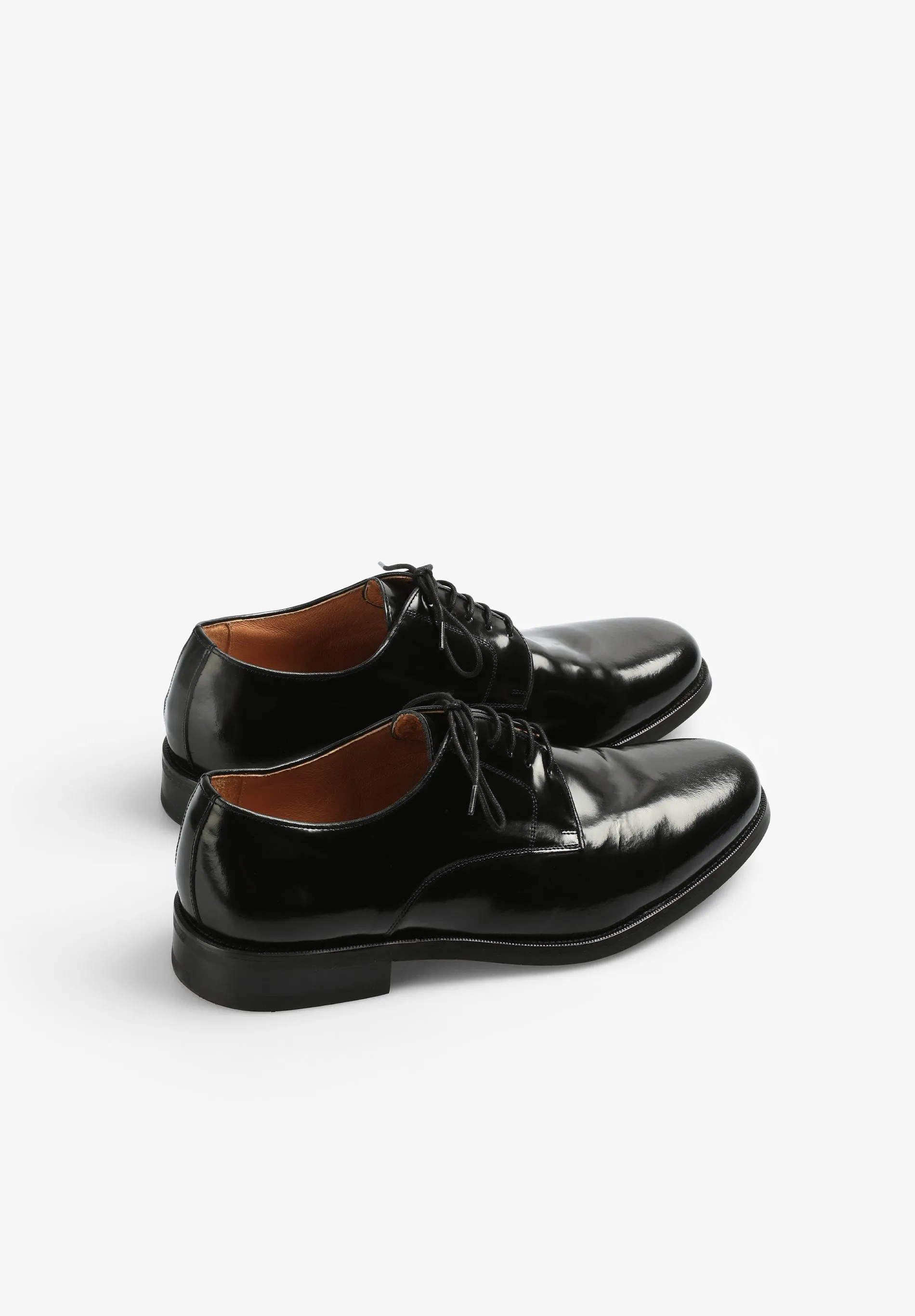 SAPATOS DERBY EM PELE