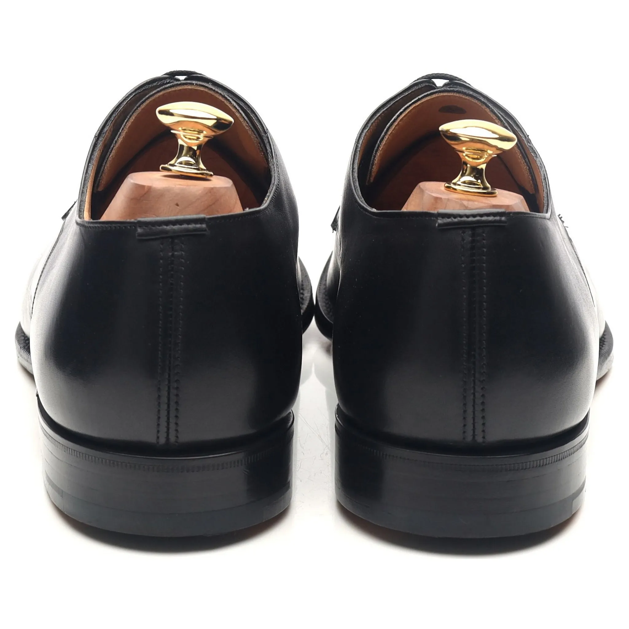 'Sawley' Black Leather Derby UK 10.5 G