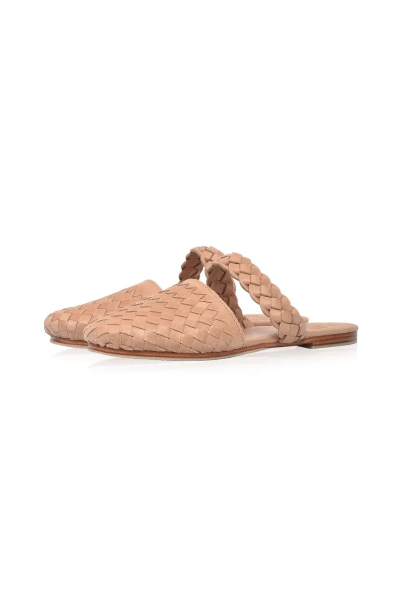 Sea Escape Slide Sandals in Vintage Beige