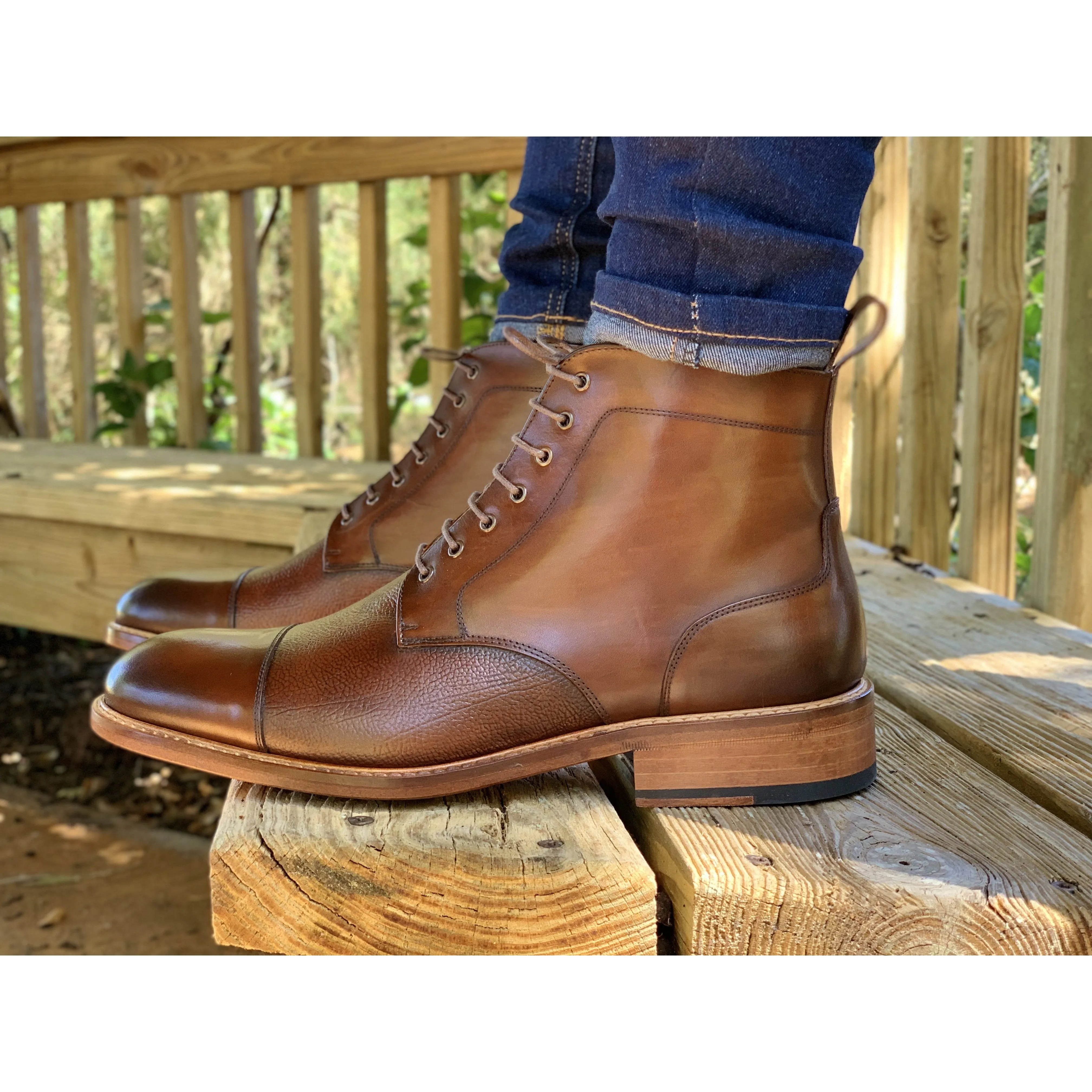 Second Sale: The Legend Boot in Hazelnut