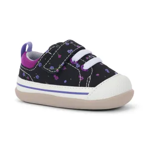 See Kai Run Stevie ll First Walker - Black Floral