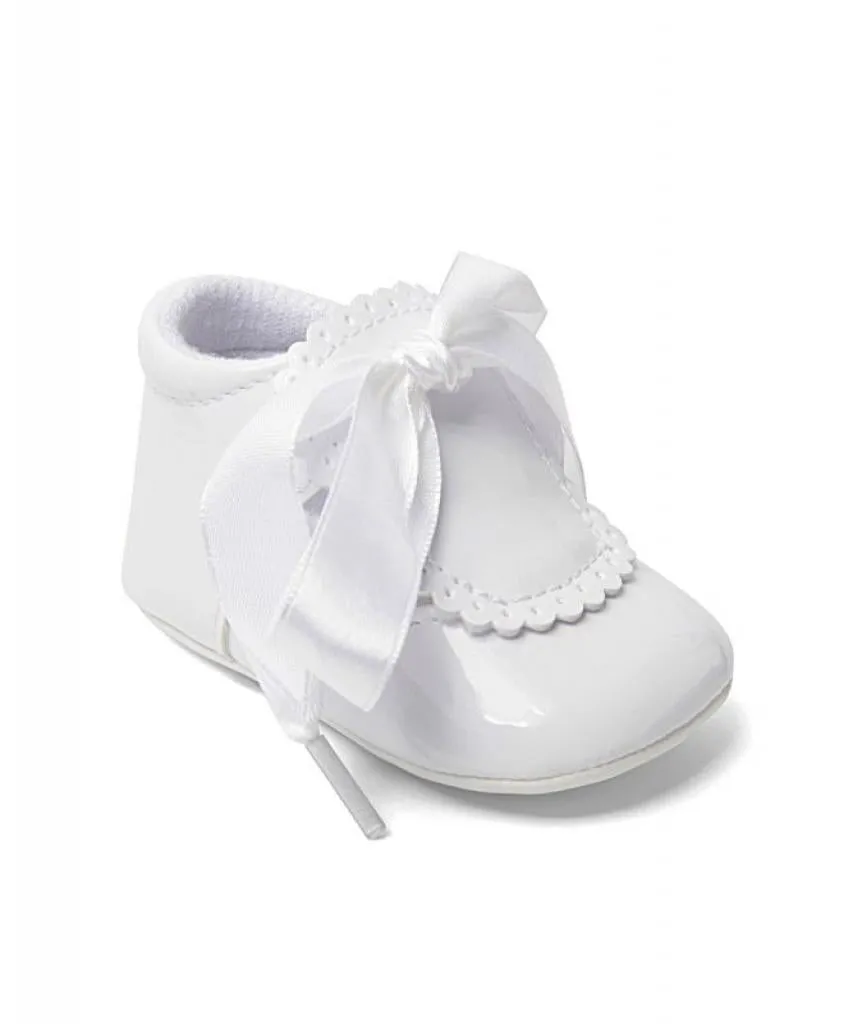 Sevva Unisex Baby Patent Soft Bottom Shoe