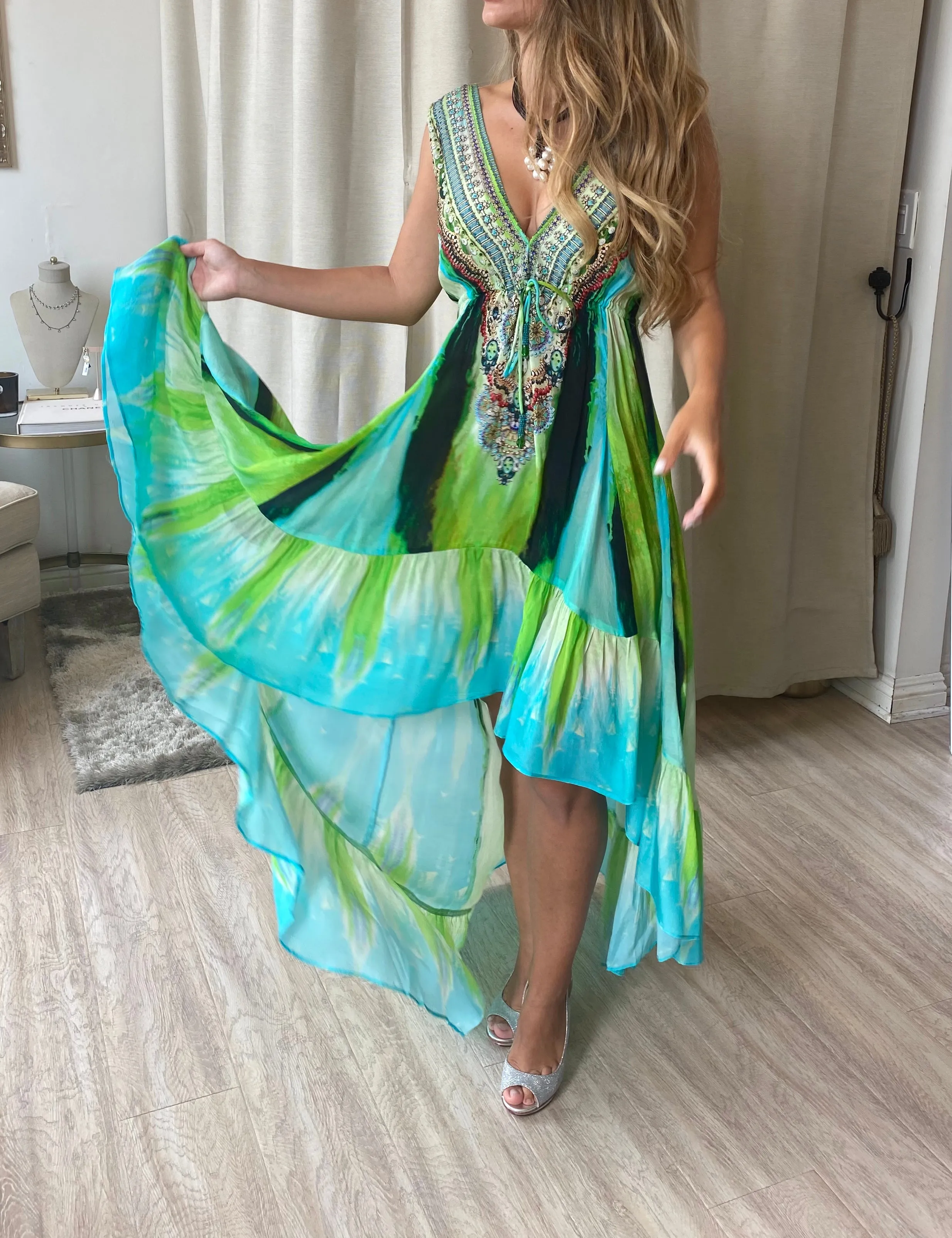 Shahida Parides Hi Low Dress