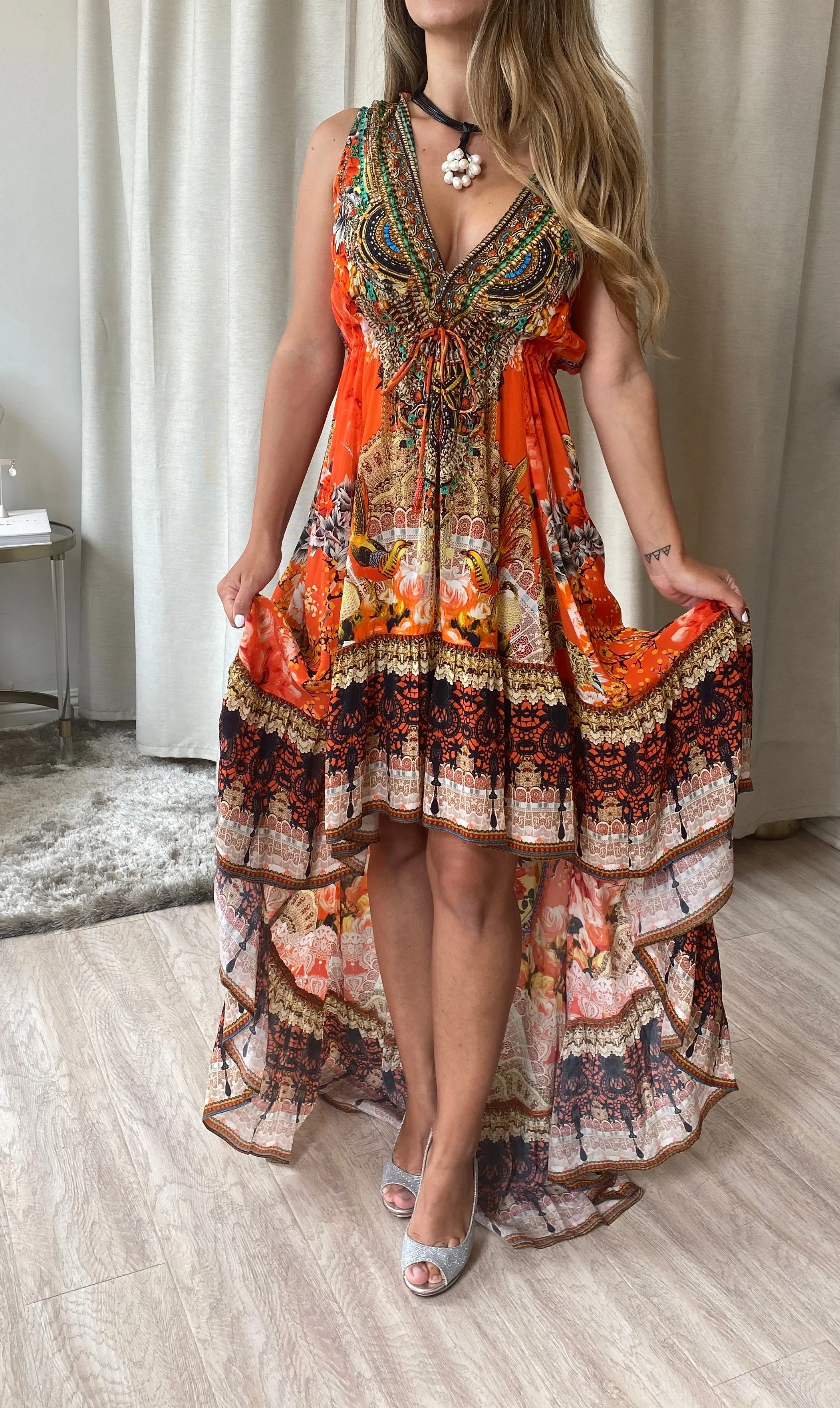 Shahida Parides Hi Low Dress