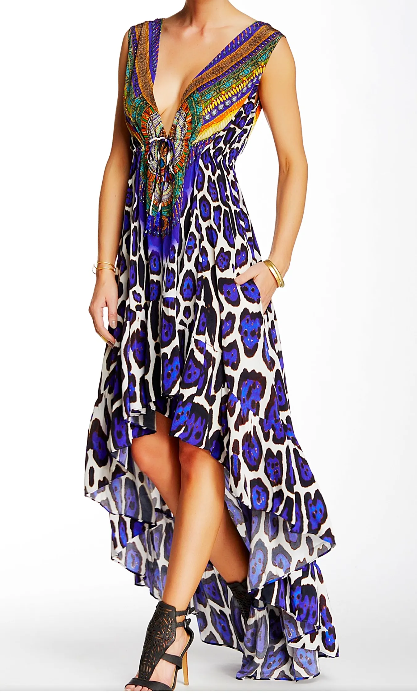 Shahida Parides Hi Low Dress
