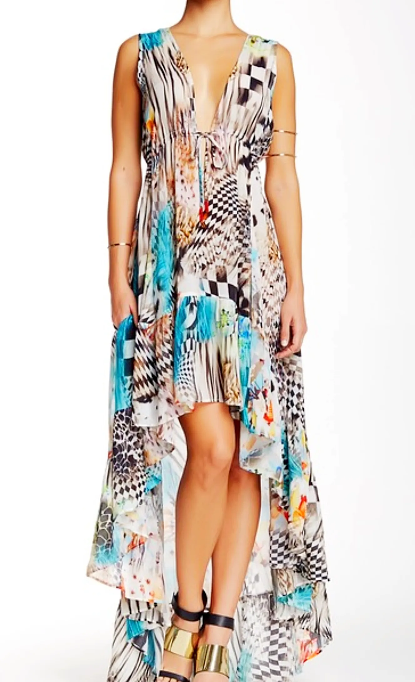 Shahida Parides Hi Low Dress