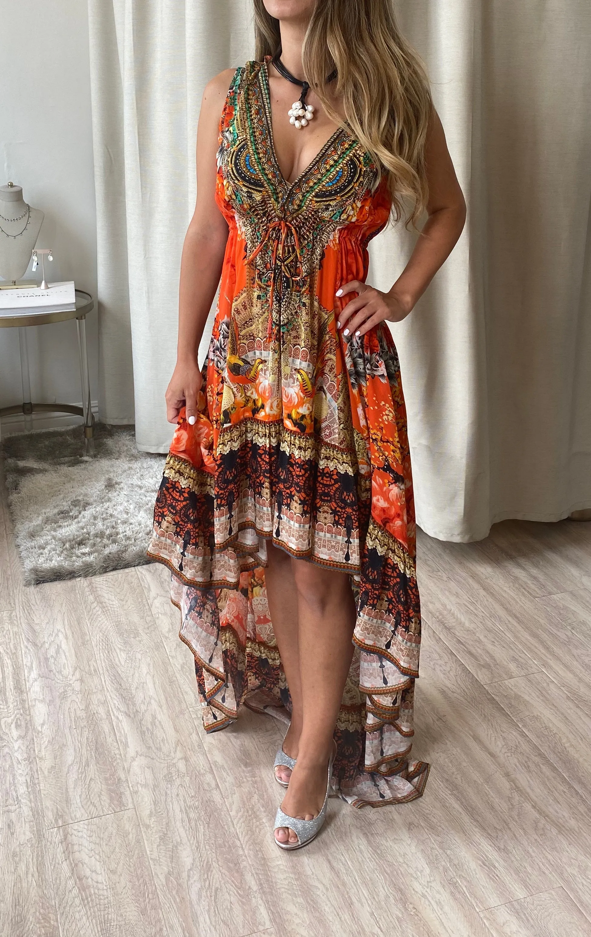 Shahida Parides Hi Low Dress