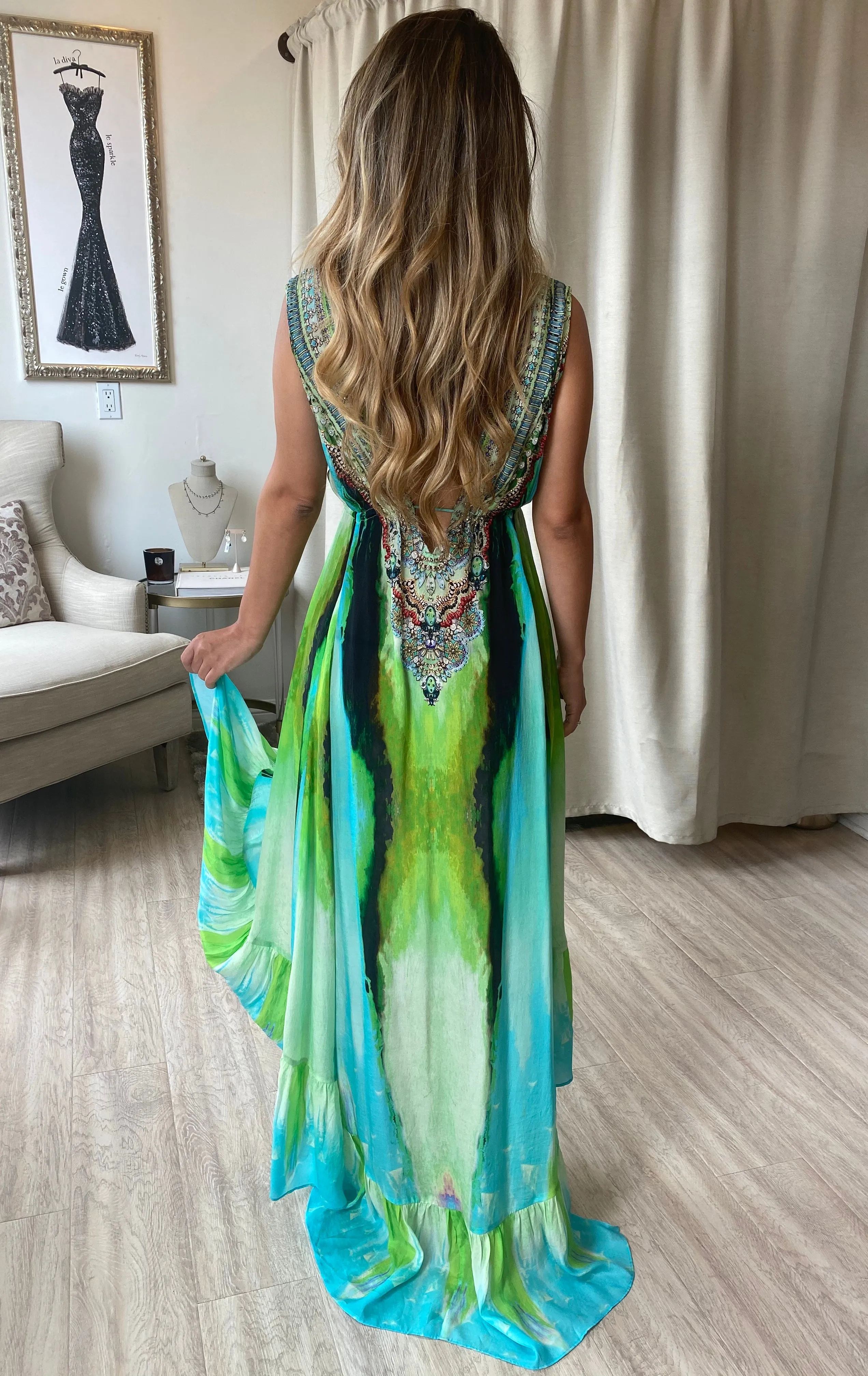 Shahida Parides Hi Low Dress