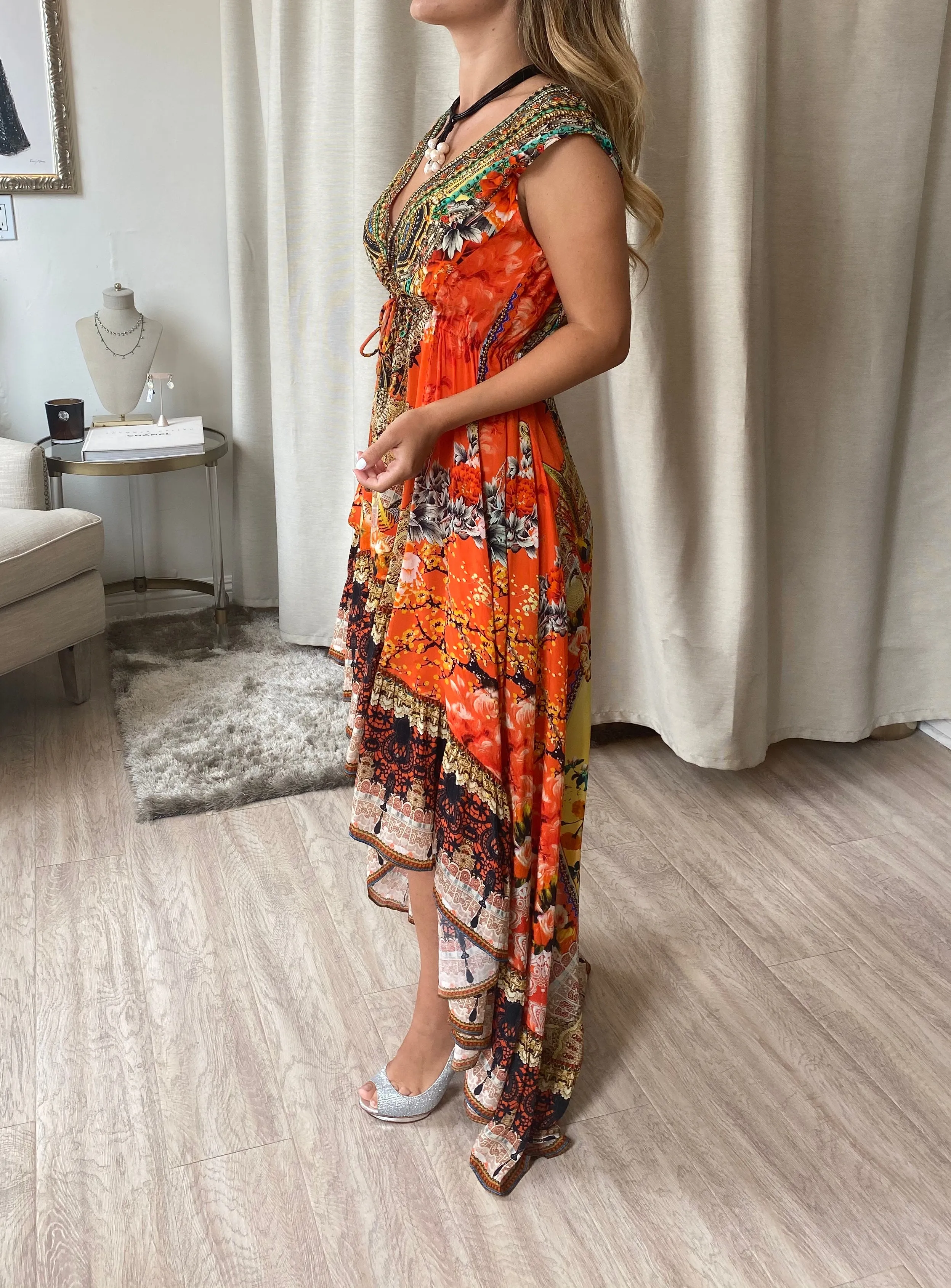 Shahida Parides Hi Low Dress