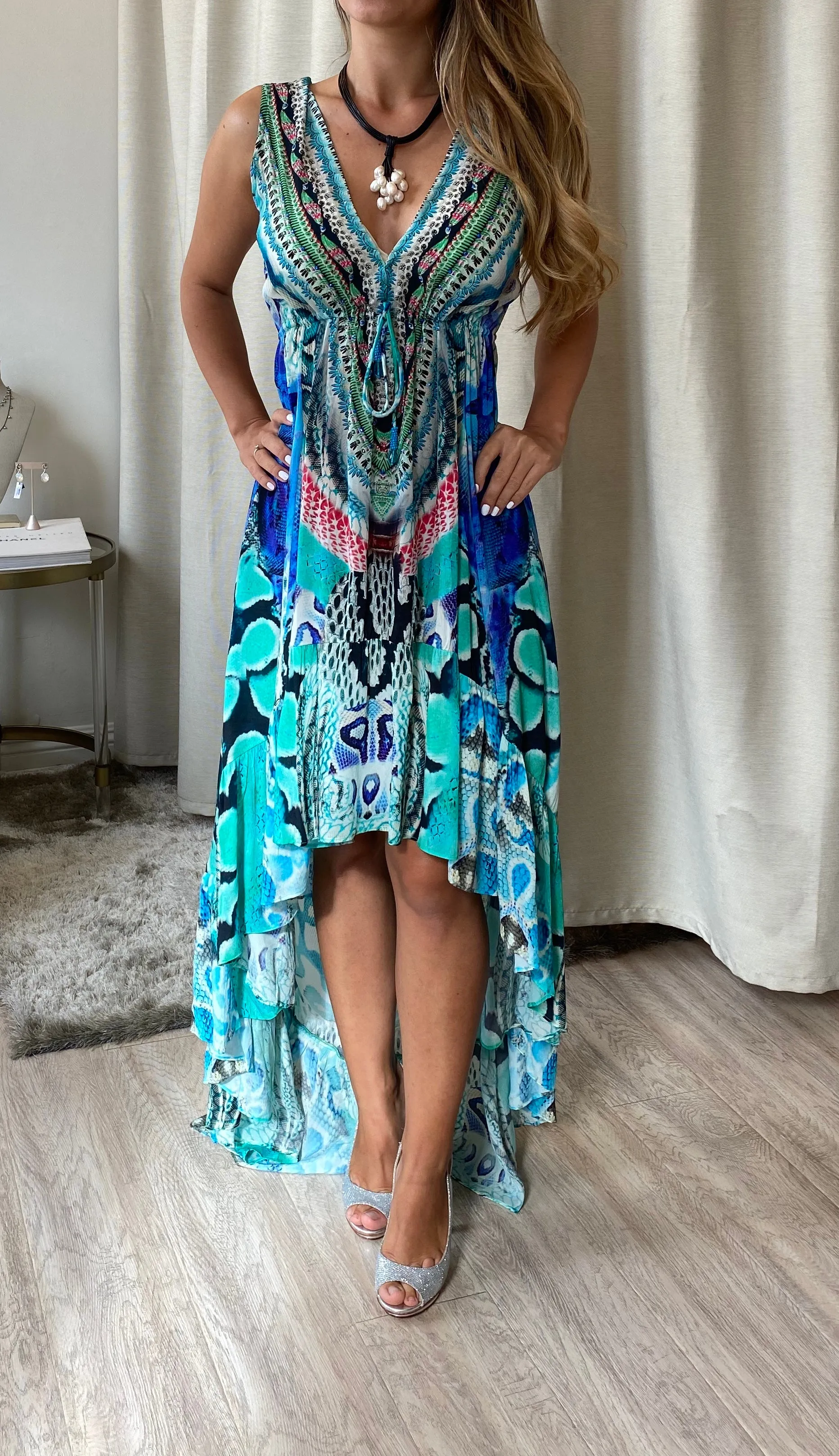 Shahida Parides Hi Low Dress
