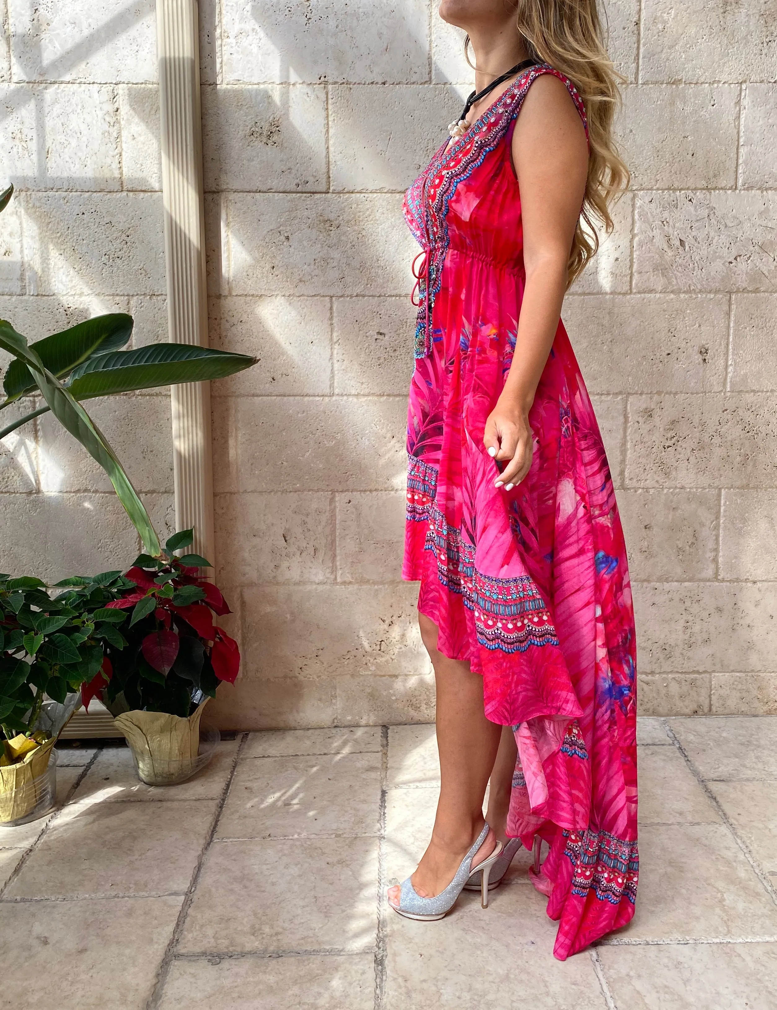 Shahida Parides Hi Low Dress