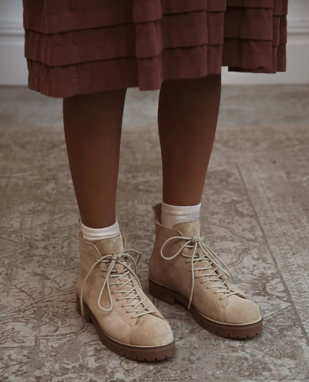 Siena Derby Boot In Natural 6