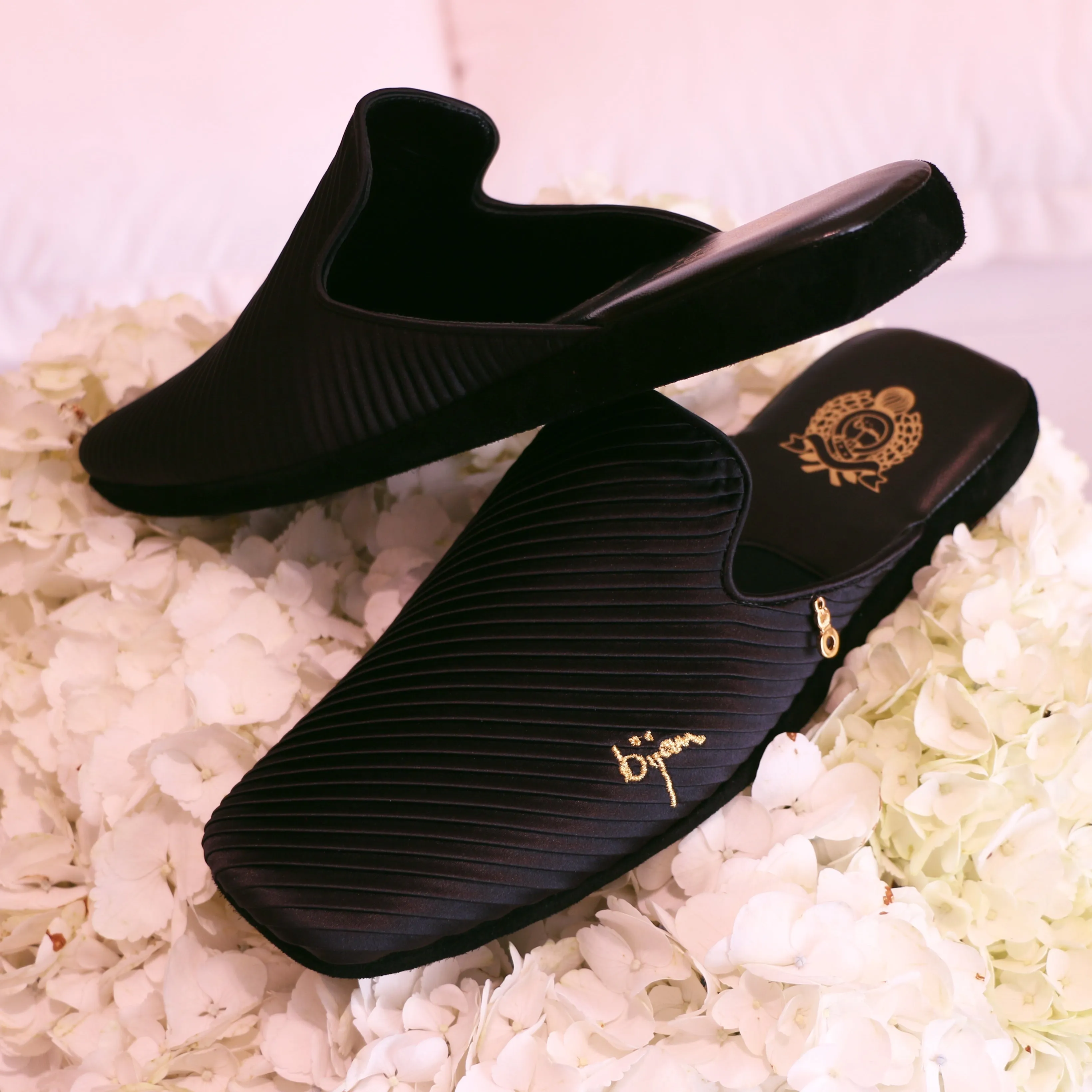 Silk Satin Slippers