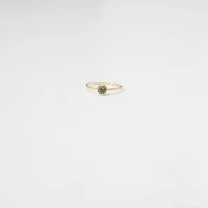 Silver Druzy Ring
