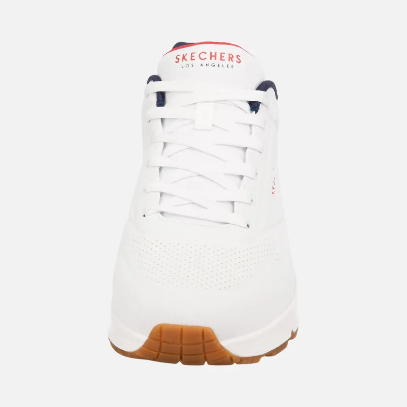 Skechers Uno Stand On Air Men's Lifestyle Shoes -White/Navy/Red