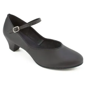 So Danca Candice CH02 Black Character Dance Shoe (1 1/4 inch heel)