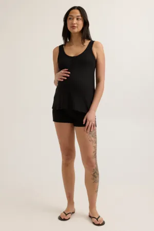Soft Modal Rib Short