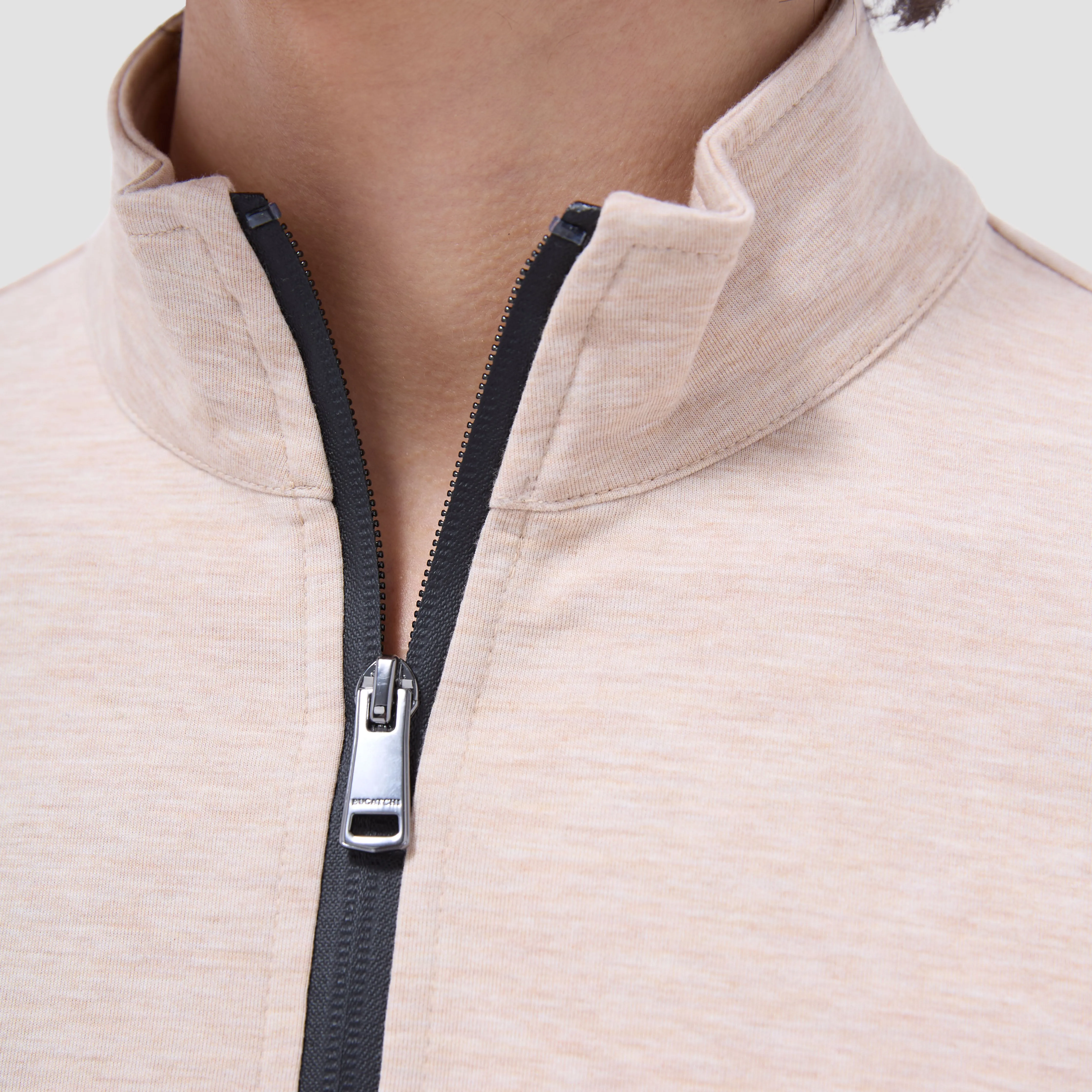 Soft Touch Heather Quarter-Zip Pullover