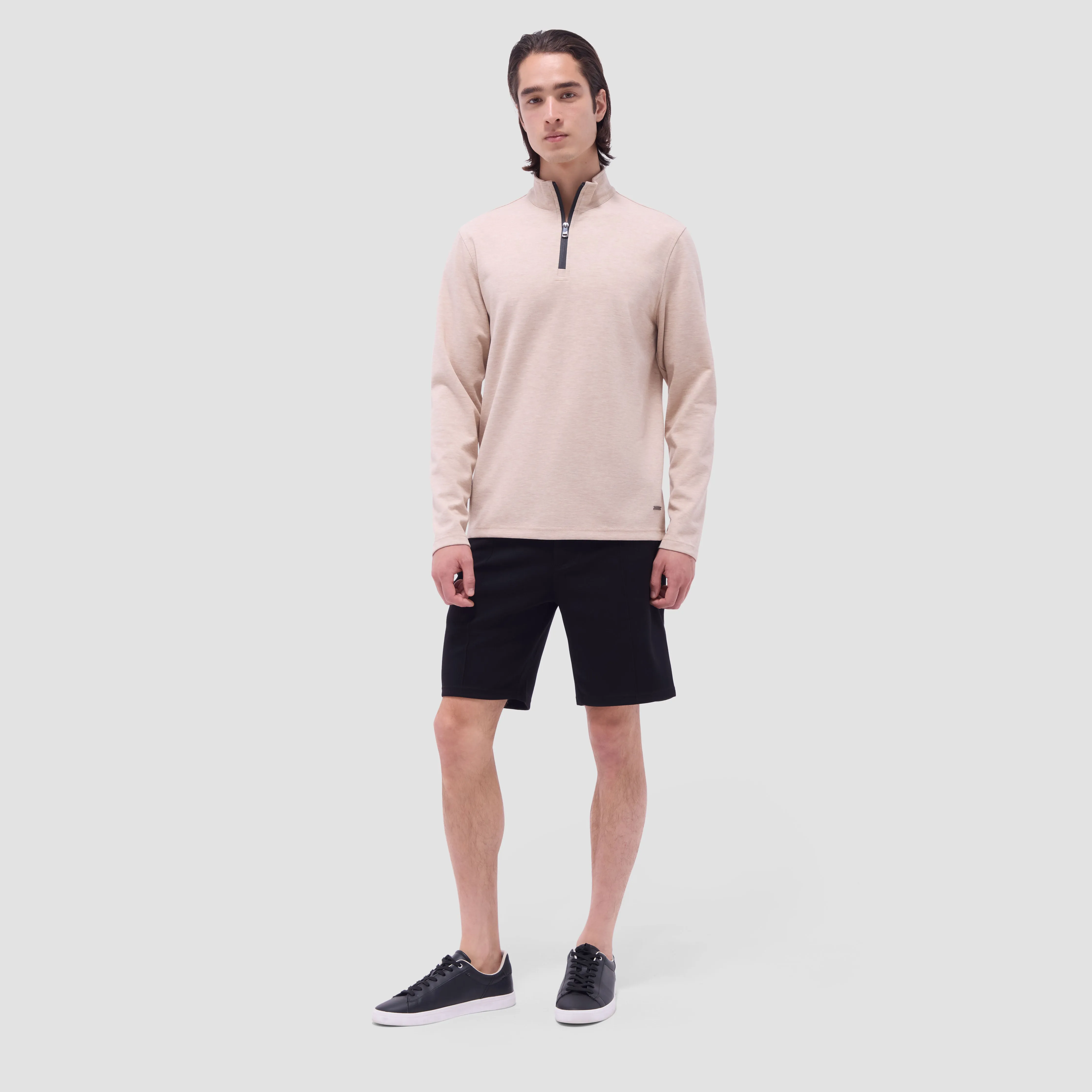 Soft Touch Heather Quarter-Zip Pullover