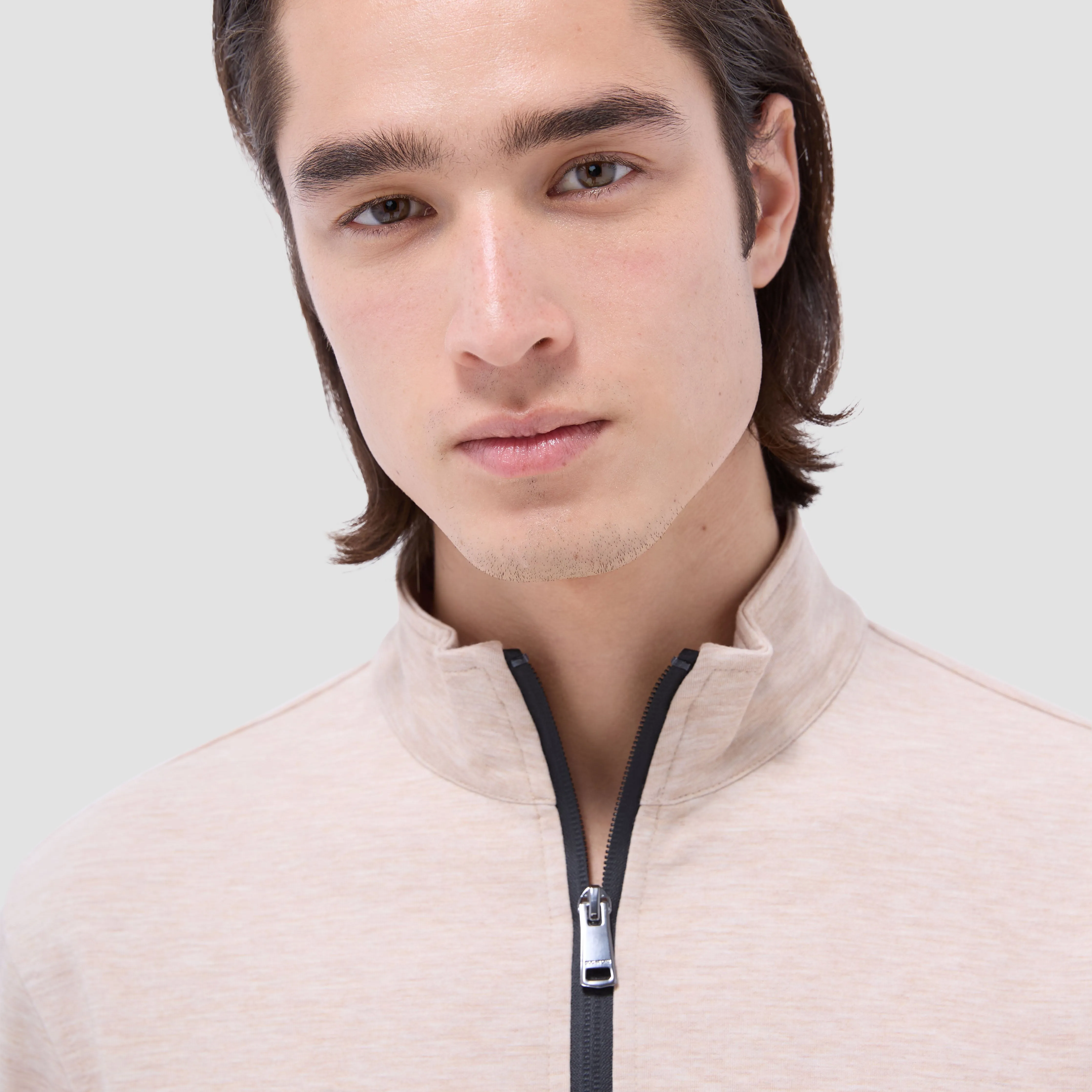 Soft Touch Heather Quarter-Zip Pullover