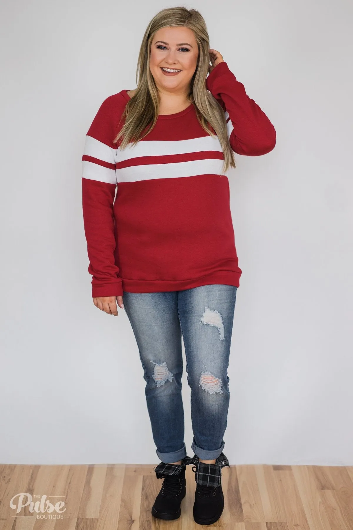 Softest Crewneck Ever- Red