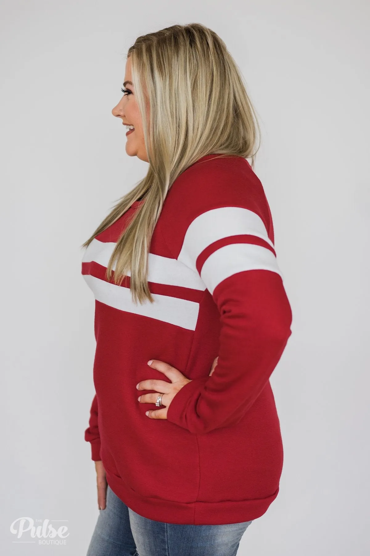 Softest Crewneck Ever- Red