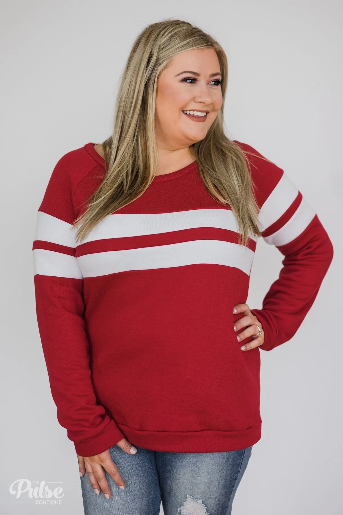 Softest Crewneck Ever- Red