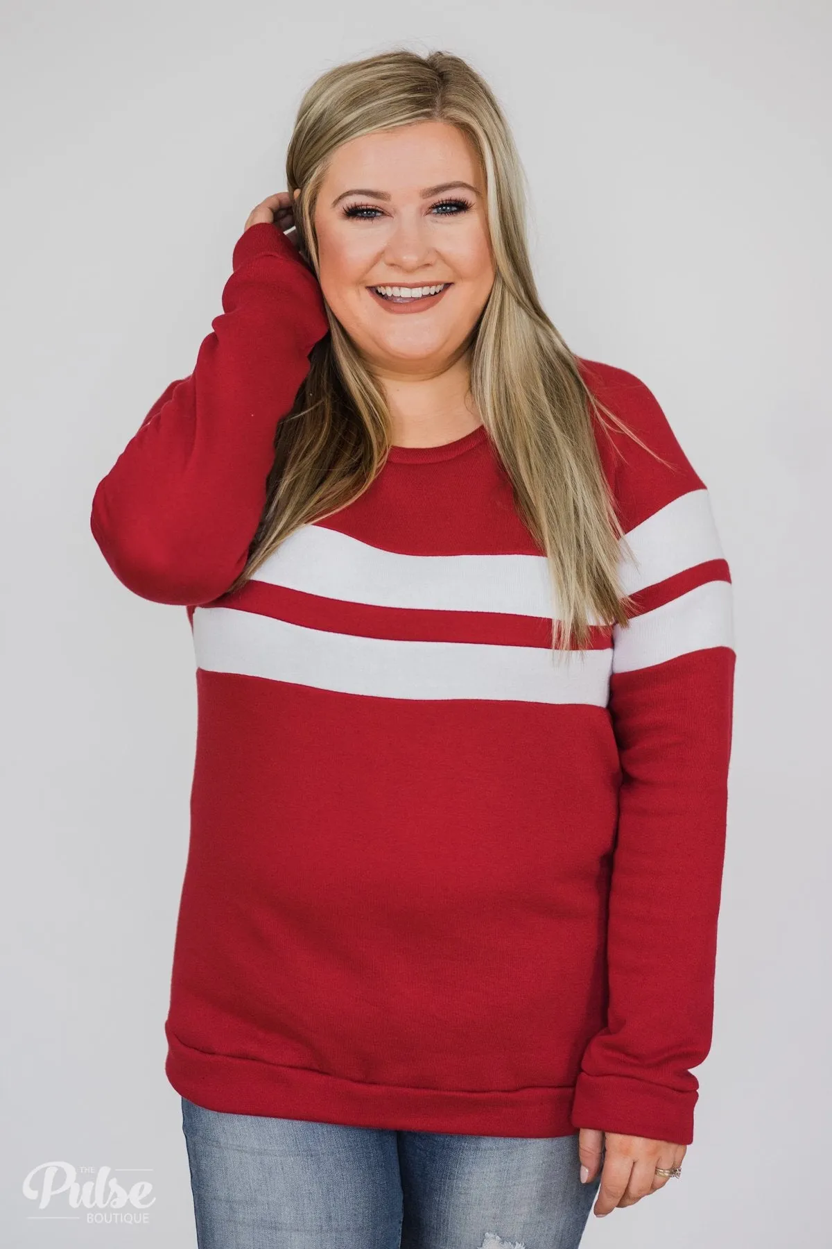 Softest Crewneck Ever- Red