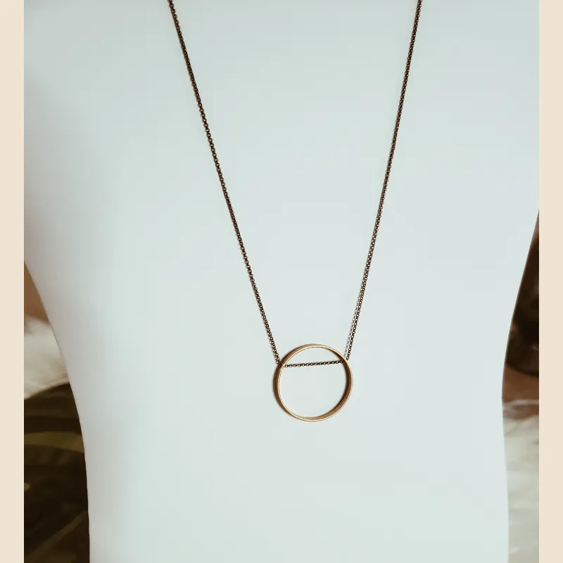 Soho Brass Necklace