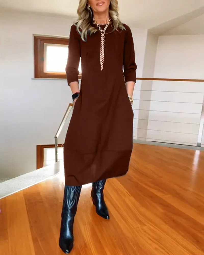 Sophia - Elegant Dress With Handmade Details
