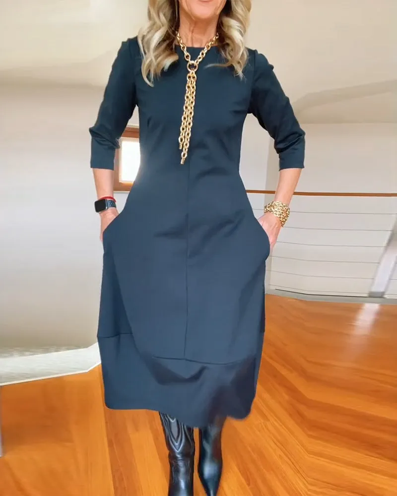 Sophia - Elegant Dress With Handmade Details