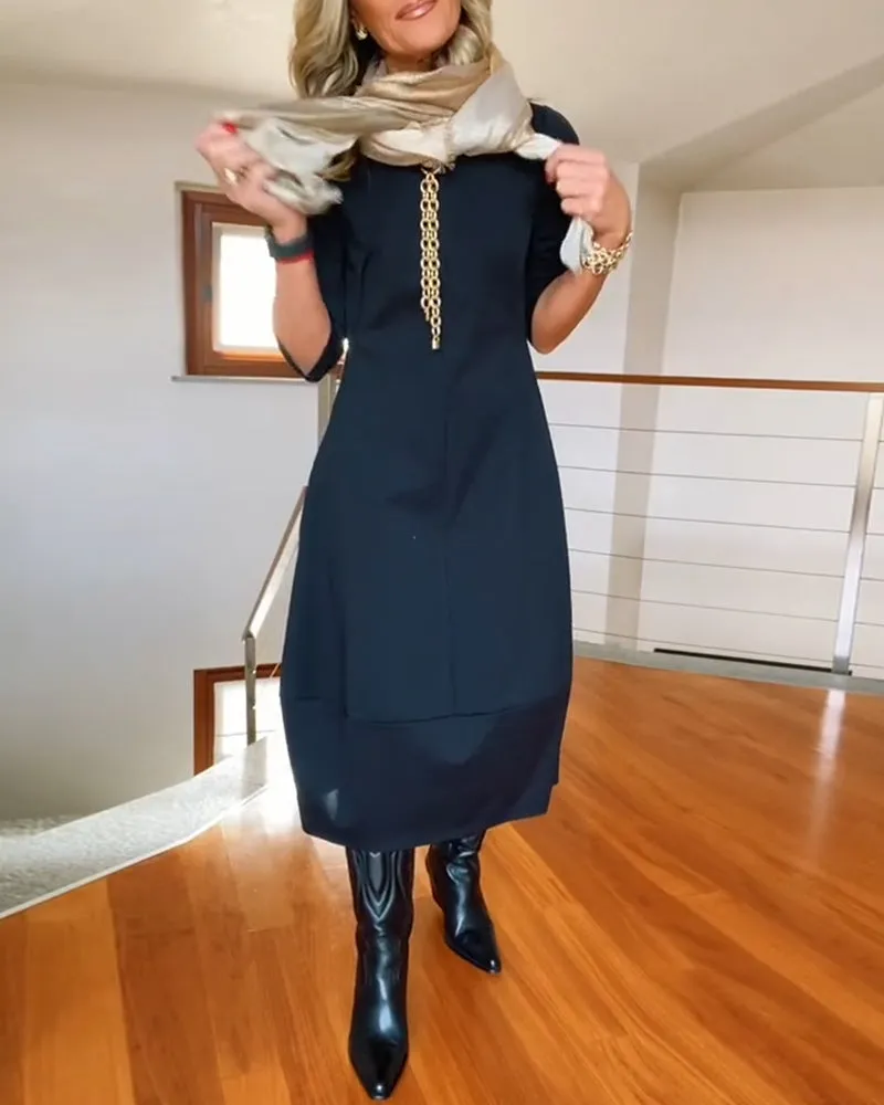 Sophia - Elegant Dress With Handmade Details