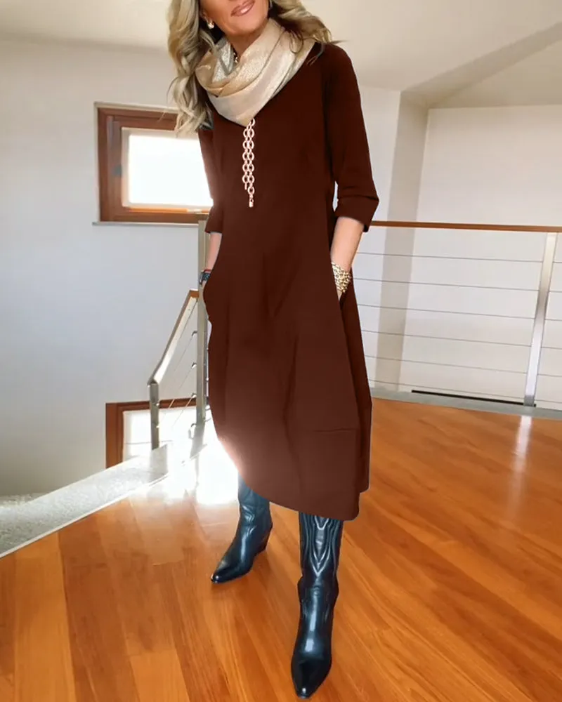 Sophia - Elegant Dress With Handmade Details