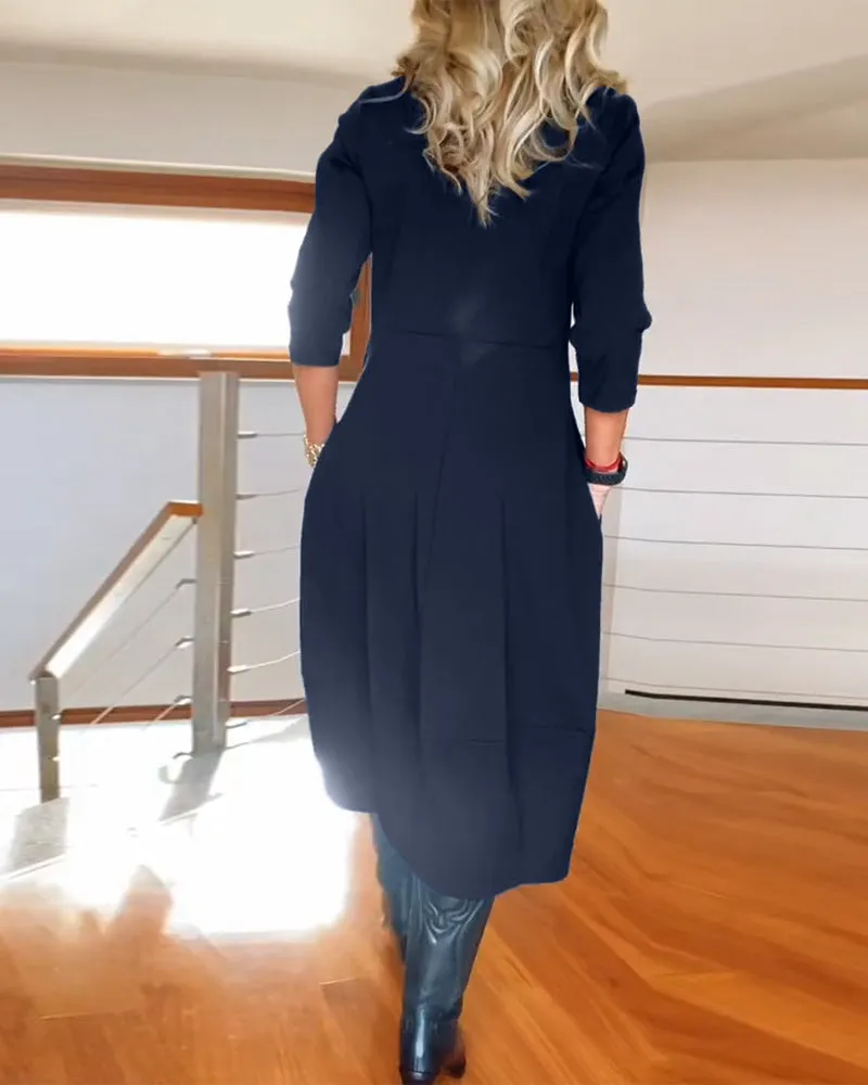 Sophia - Elegant Dress With Handmade Details