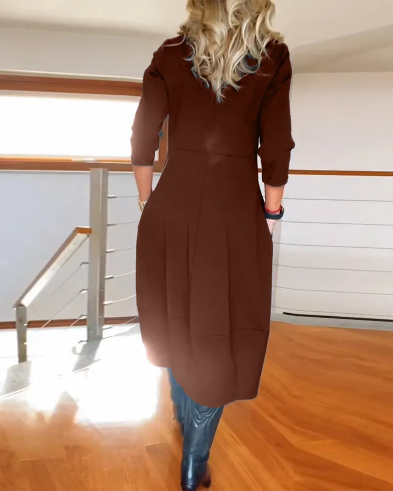 Sophia - Elegant Dress With Handmade Details