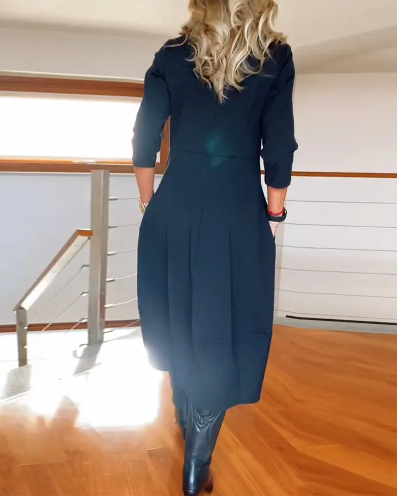 Sophia - Elegant Dress With Handmade Details