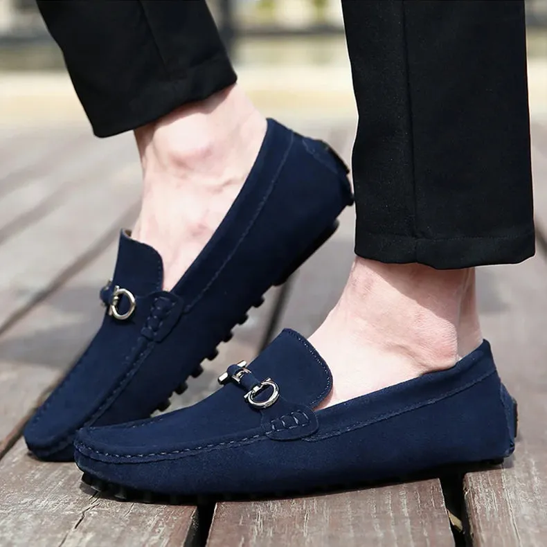 St Tropez Suede Loafers