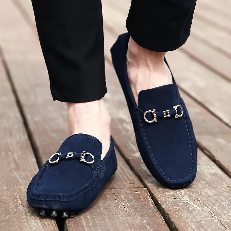 St Tropez Suede Loafers